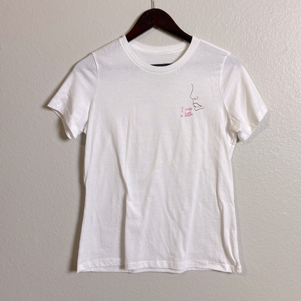 Crew neck 100% cotton tee